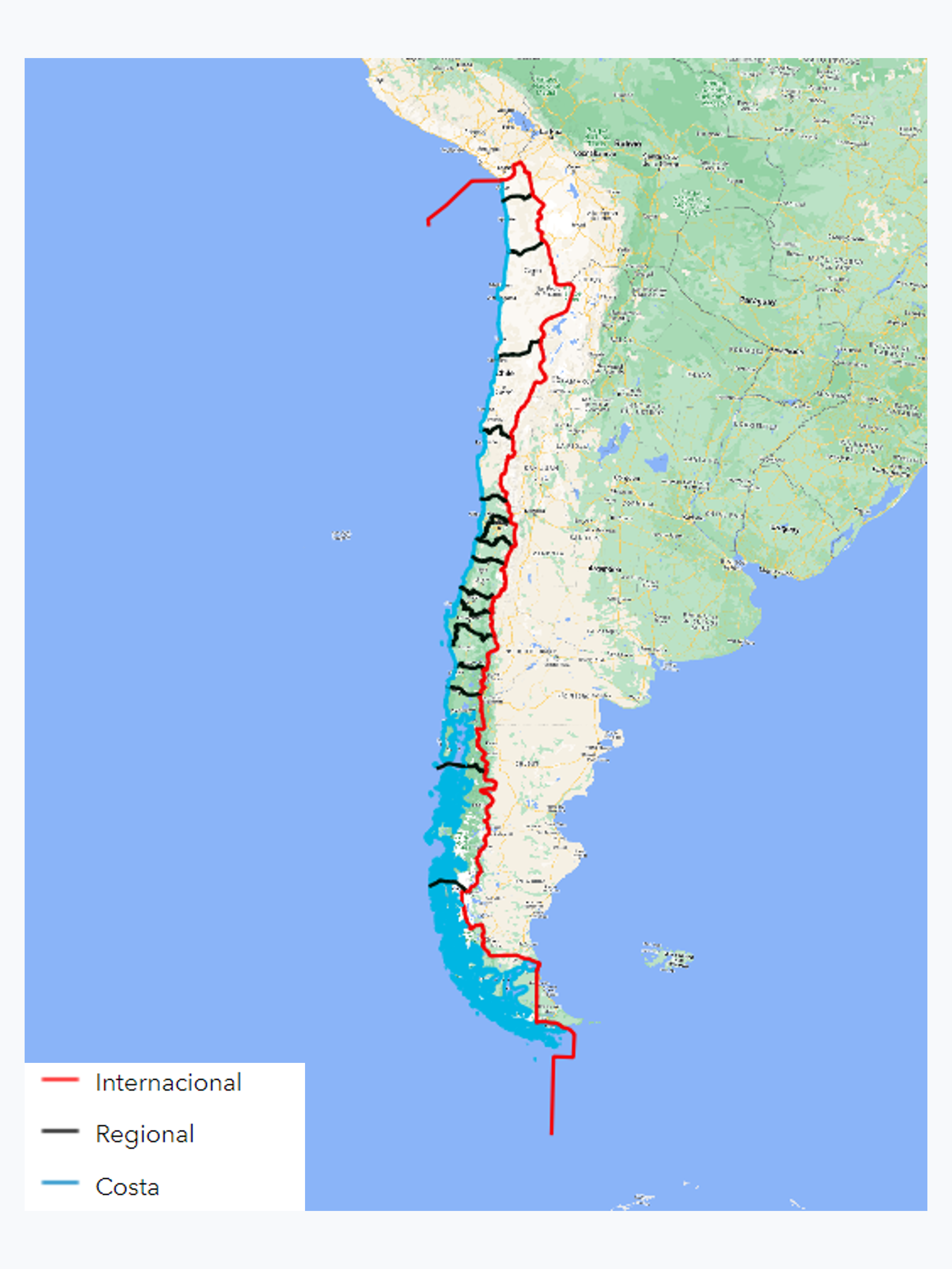 División Administrativa de Chile 2022 a nivel comunal